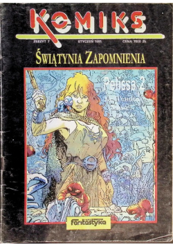Komiks Świątynia Zapomnienia Zeszyt 7