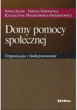 Domy pomocy społecznej