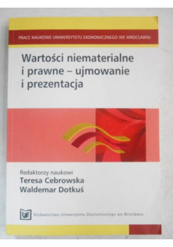 Wartości niematerialne i prawne - ujmowanie i prezentacja