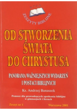 Od stworzenia świata do chrystusa