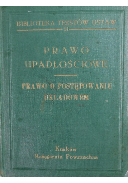Prawo upadłościowe 1935 r