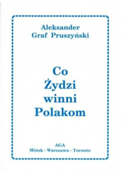 Ile Żydzi winni Polakom