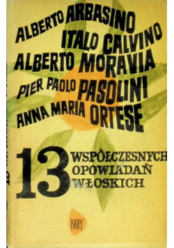 13 współczesnych opowiadań włoskich