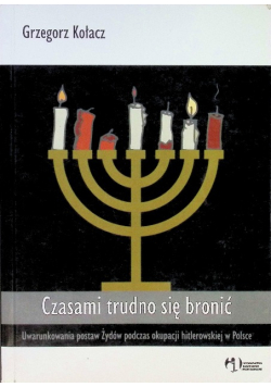 Czasami trudno się bronić. Uwarunkowania postaw Żydów podczas okupacji hitlerowskiej w Polsce