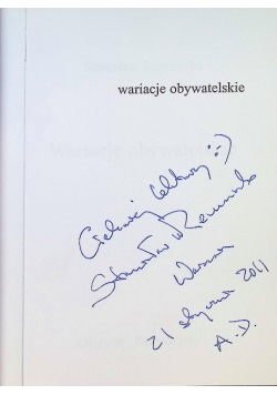 Wariacje obywatelskie