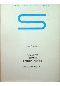 O nauce prawie i moralności