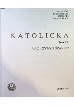 Encyklopedia Katolicka Tom 20