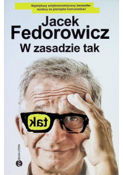 W zasadzie tak plus