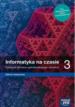Informatyka na czasie 3 Podręcznik Zakres rozszerzony