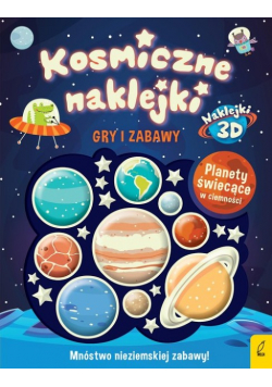 Kosmiczne naklejki Gry i zabawy