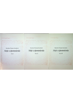 Moje wspomnienia Tom 1 do 3