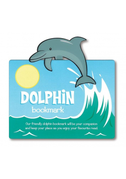 Zwierzęca zakładka do książki - Dolphin - Delfin