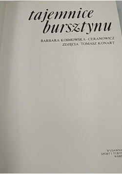 Tajemnice bursztynu