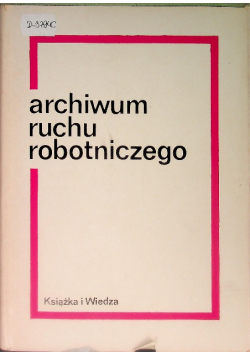 Archiwum Ruchu Robotniczego