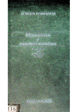 Obywatelstwo a tożsamość narodowa