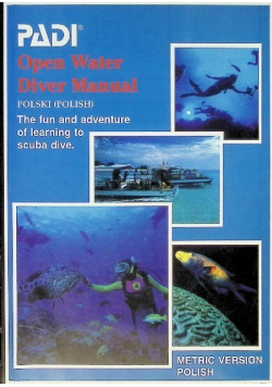 Open Water Diver Manual