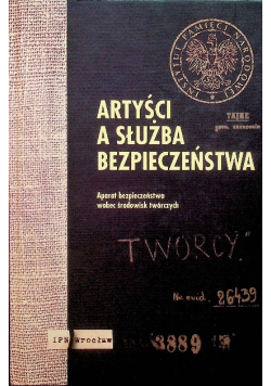 Artyści a Służba Bezpieczeństwa