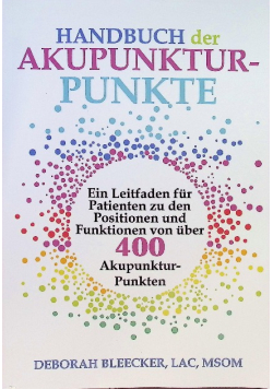 Handbuch der Akupunktur-Punkte