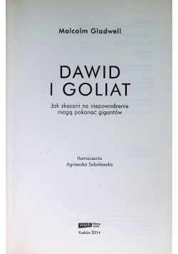 Dawid i Goliat