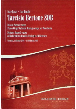 Kardynał Cardinale Tarcisio Bertone SDB