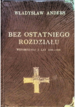 Bez ostatniego rozdziału