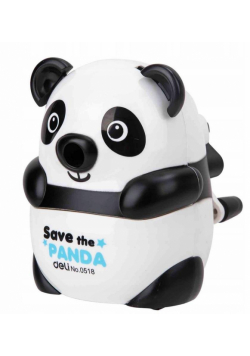 Temperówka ręczna na korbkę Panda DELI