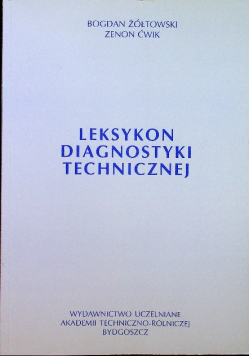 Leksykon diagnostyki technicznej