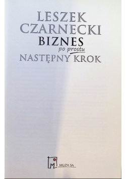 Biznes po prostu  Następny krok