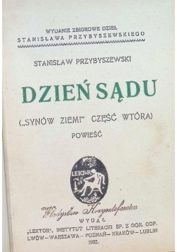 Dzień sądu 1923 r.