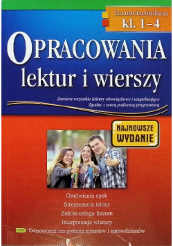 Opracowania lektur i wierszy Klasa 1 
 -  4