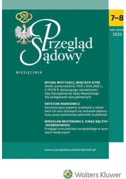 Przegląd Sądowy Nr 7-8