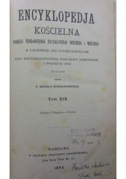 Encyklopedia kościelna,1893r. Tom 19