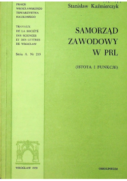 Samorząd Zawodowy w PRL