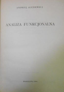 Analiza funkcjonalna