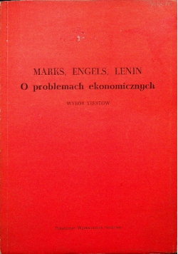 O problemach ekonomicznych