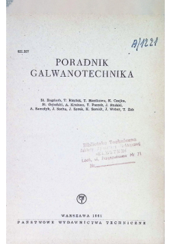 Galwanotechnika dla praktyków Poradnik