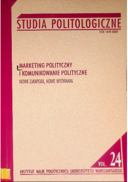 Komunikowanie Polityczne Wybrane Zagadnienia
