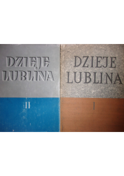 Dzieje Lublina Tom 1 i 2
