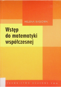 Wstęp do matematyki współczesnej
