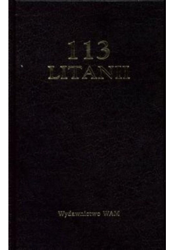 113 Litanii okładka czarna