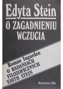 O Zagadnieniu Wczucia