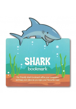 Zwierzęca zakładka do książki - Shark - Rekin
