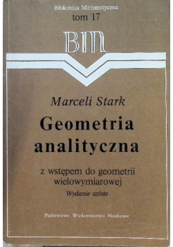 Geometria Analityczna Tom 17