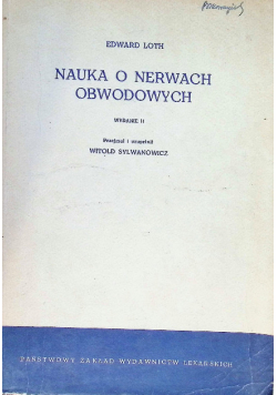 Nauka o nerwach obwodowych