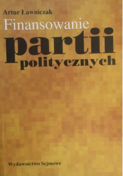 Finansowanie partii politycznych