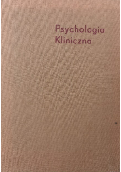 Psychologia Kliniczna