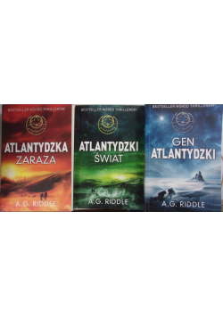 Atlantydzki Świat Gen Atlantydzki Atlantydzka Zaraza Tom 1 do 3