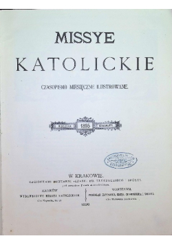 Missye Katolickie 1895 r.