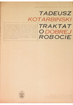 Traktat o dobrej robocie