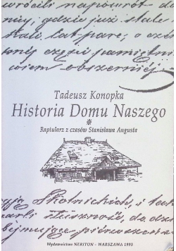 Historia domu naszego